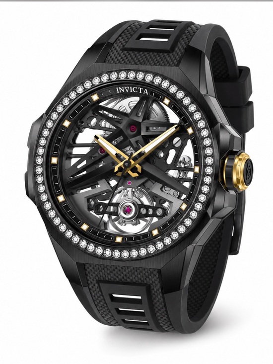 Invicta Other - Invicta Objet D Art Astradia Lab Grown Diamond Automatic Men's Watch (70121)